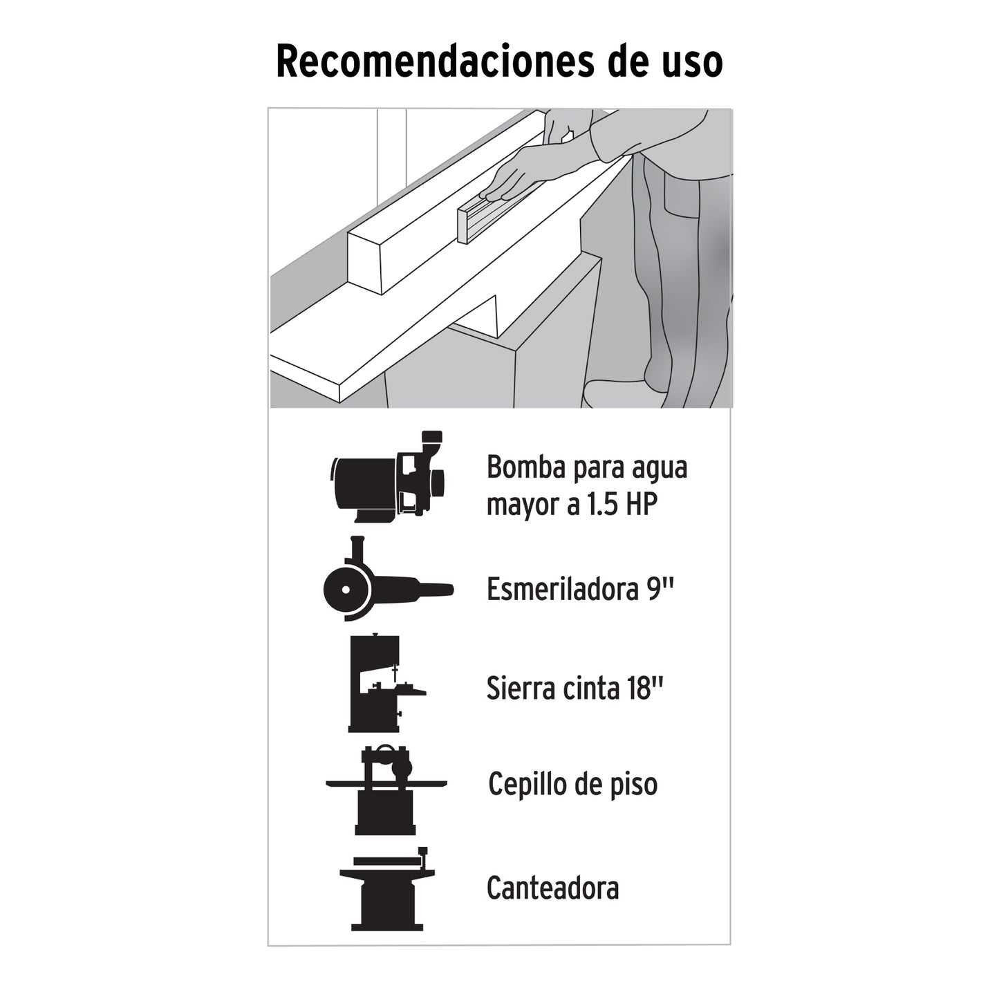 Extensión Eléctrica Uso Rudo 10 m Calibre 12 VOLTECK