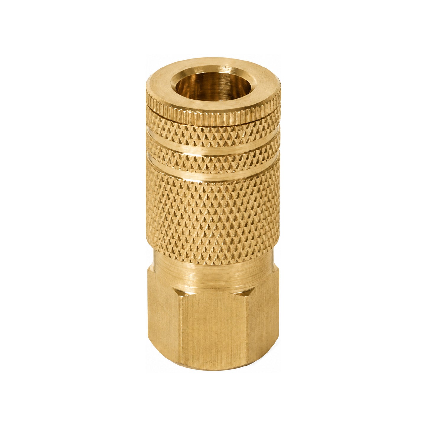 Cople Rápido Hembra 1/4" para Manguera de Aire HIGH POWER