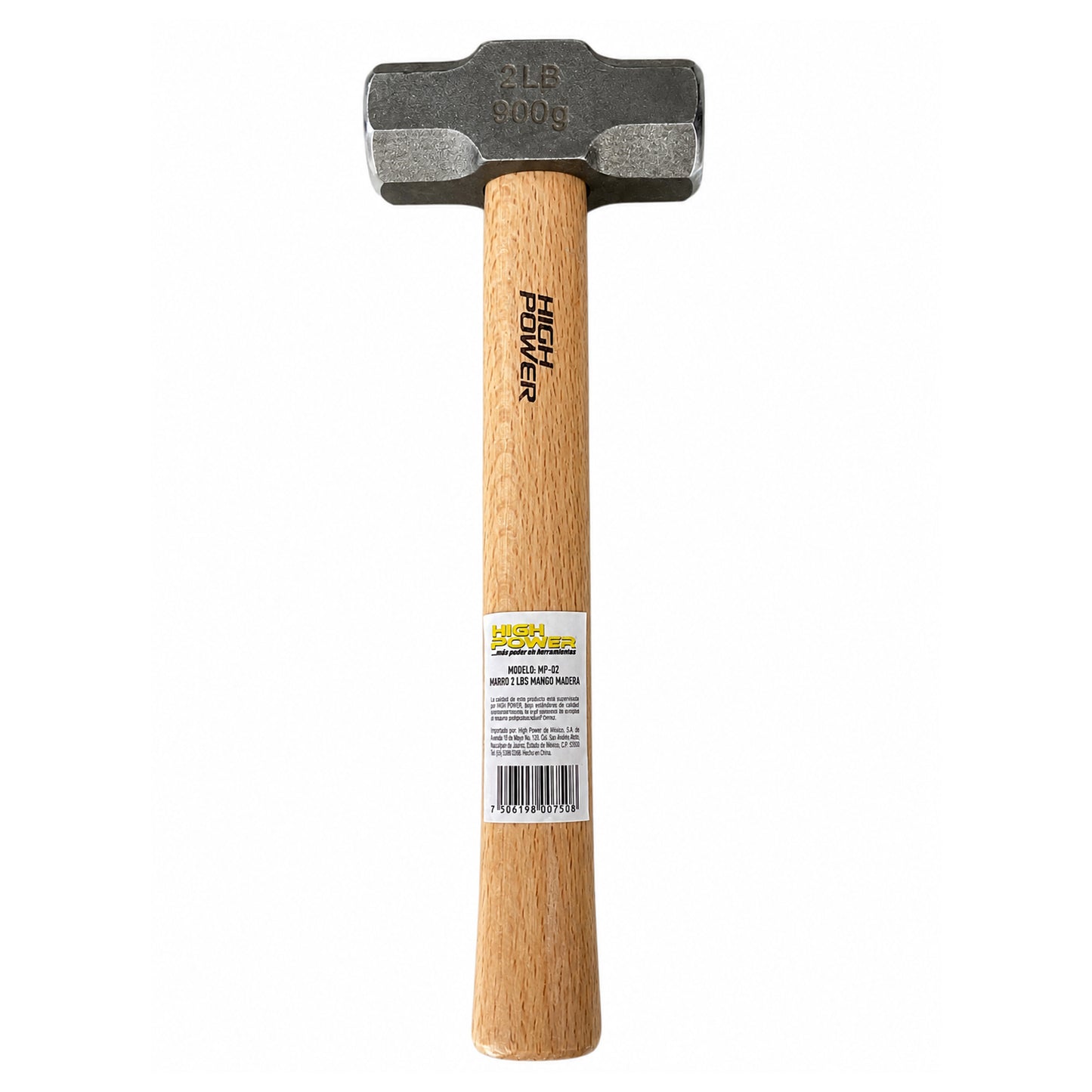 Marro 2 lb con Mango de Madera HIGH POWER