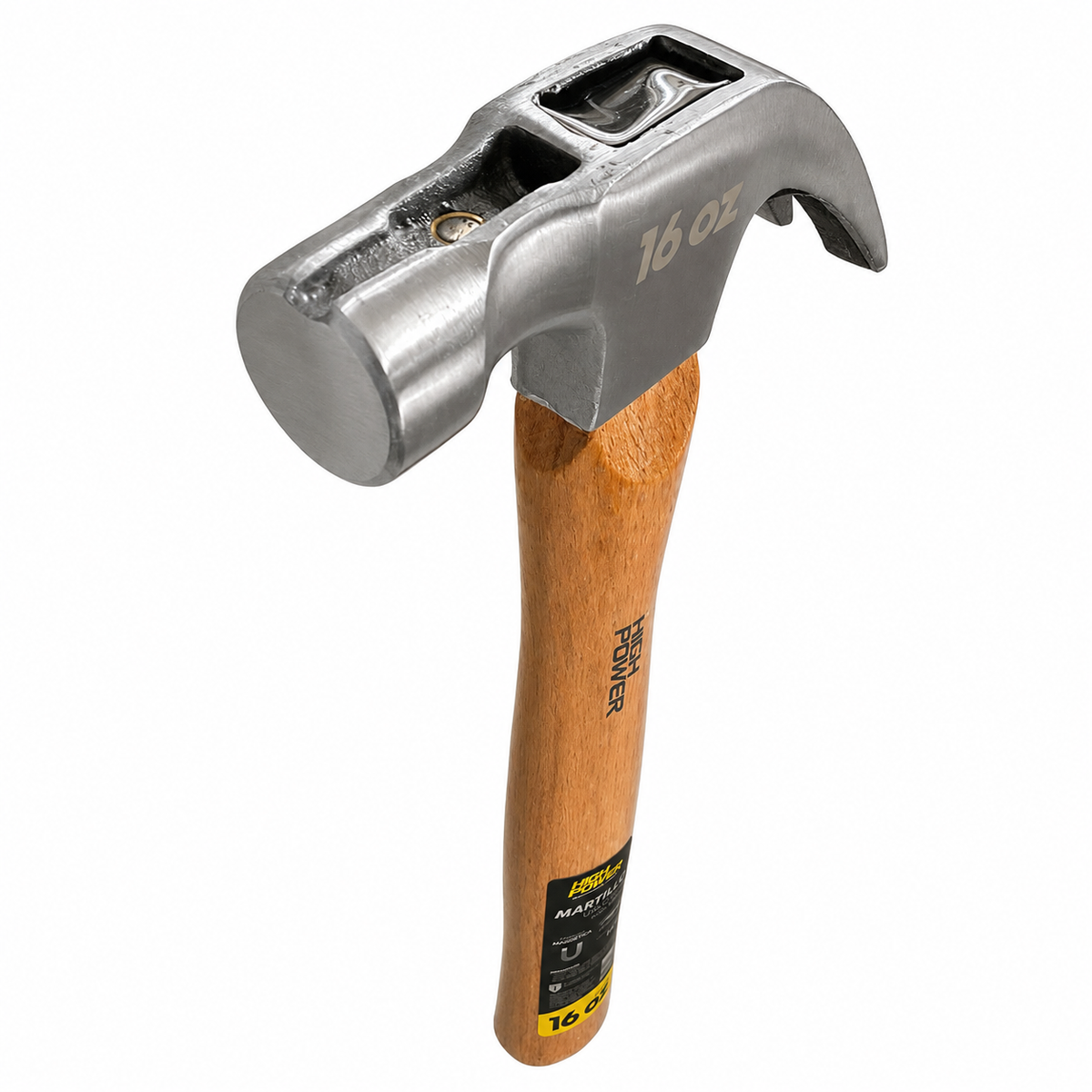 Martillo Reforzado Curvo 16 oz HIGH POWER