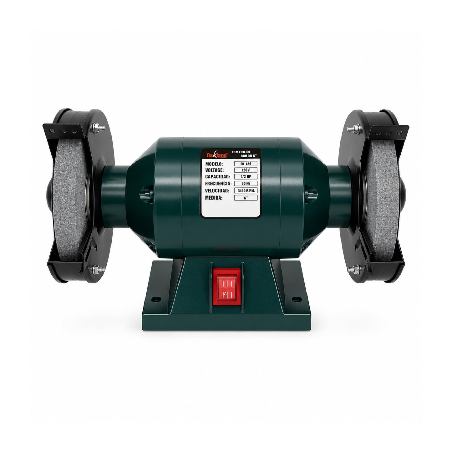 Esmeril de Banco 6" 1/2 HP OAKLAND