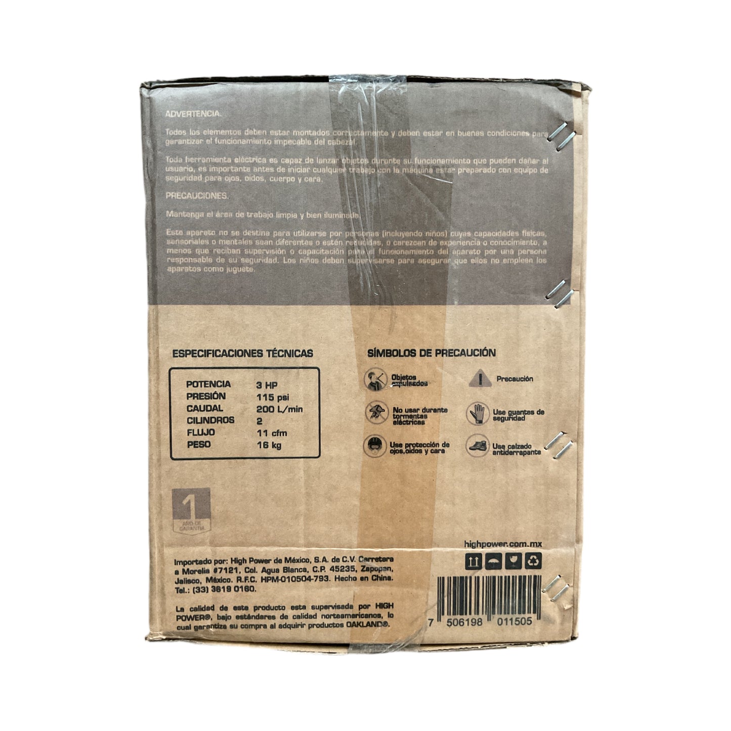 Cabezal en V para Compresor 3 HP OAKLAND