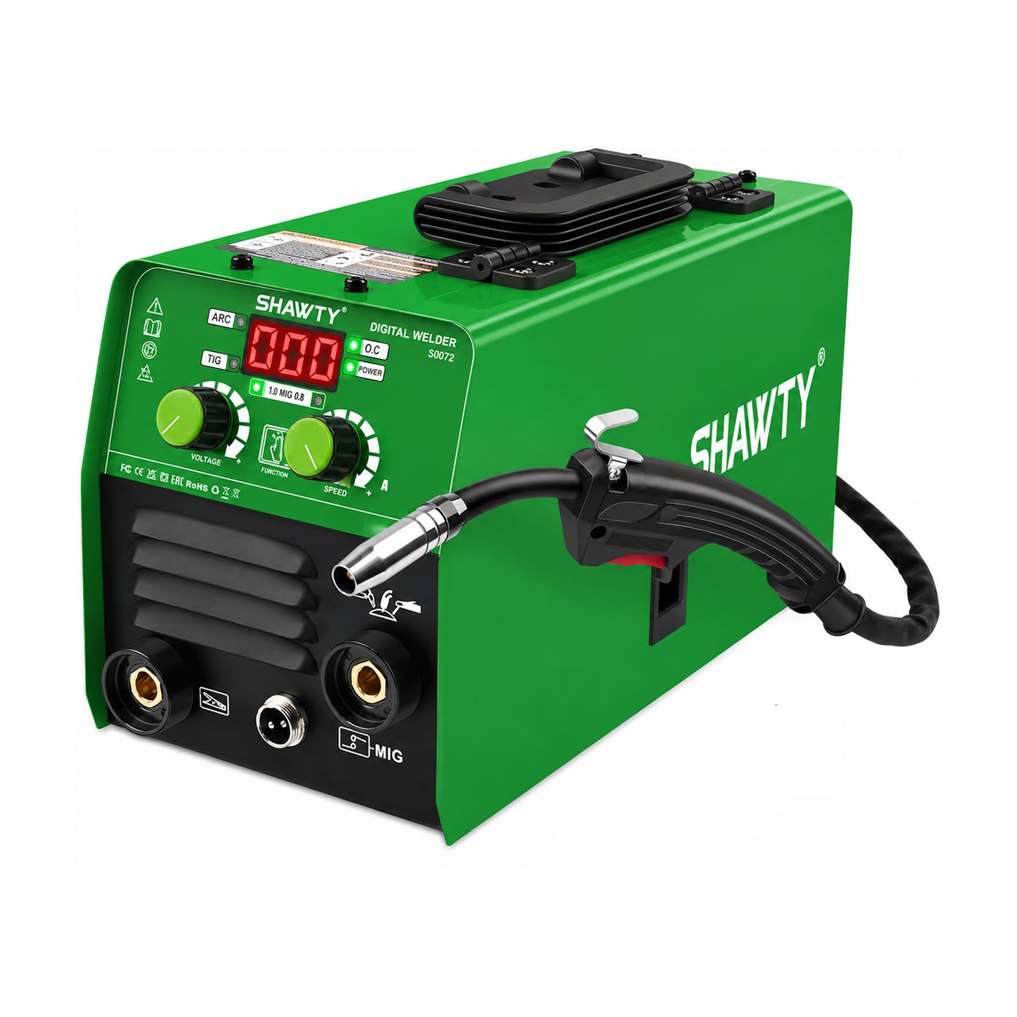 Soldadora Inversora 3 en 1 MIG/MMA/TIG 140 A SHAWTY