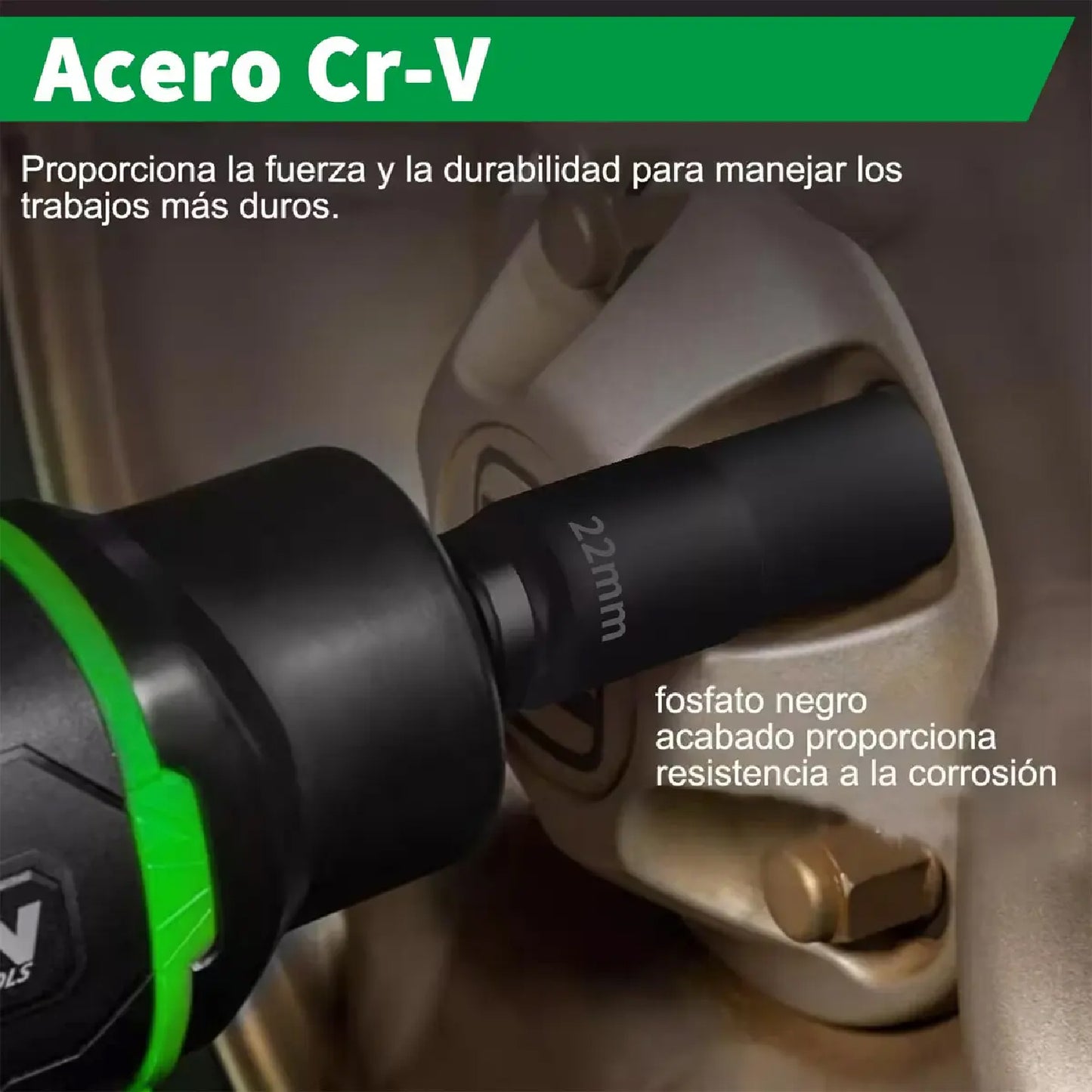 Kit de Dados de Impacto 35 Piezas 1/2" SHAWTY