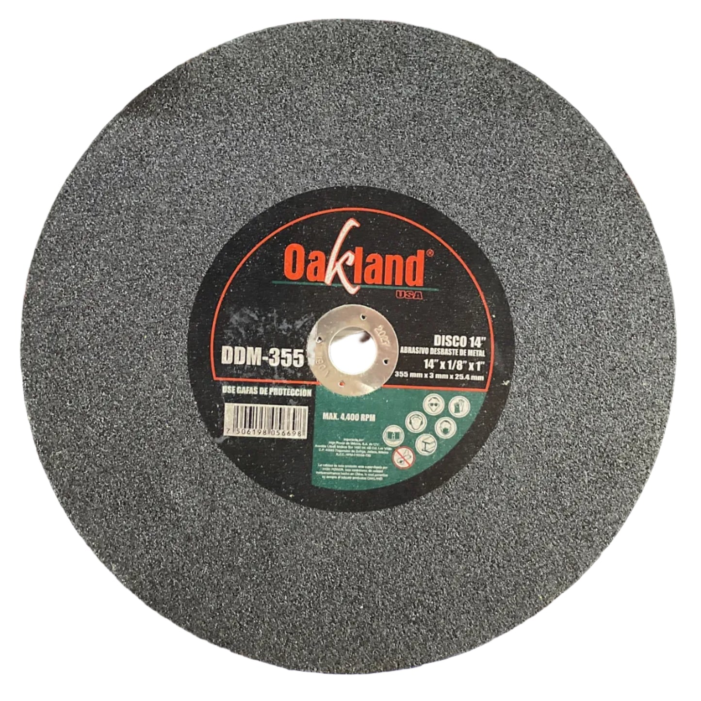 Disco abrasivo 14” OakLand