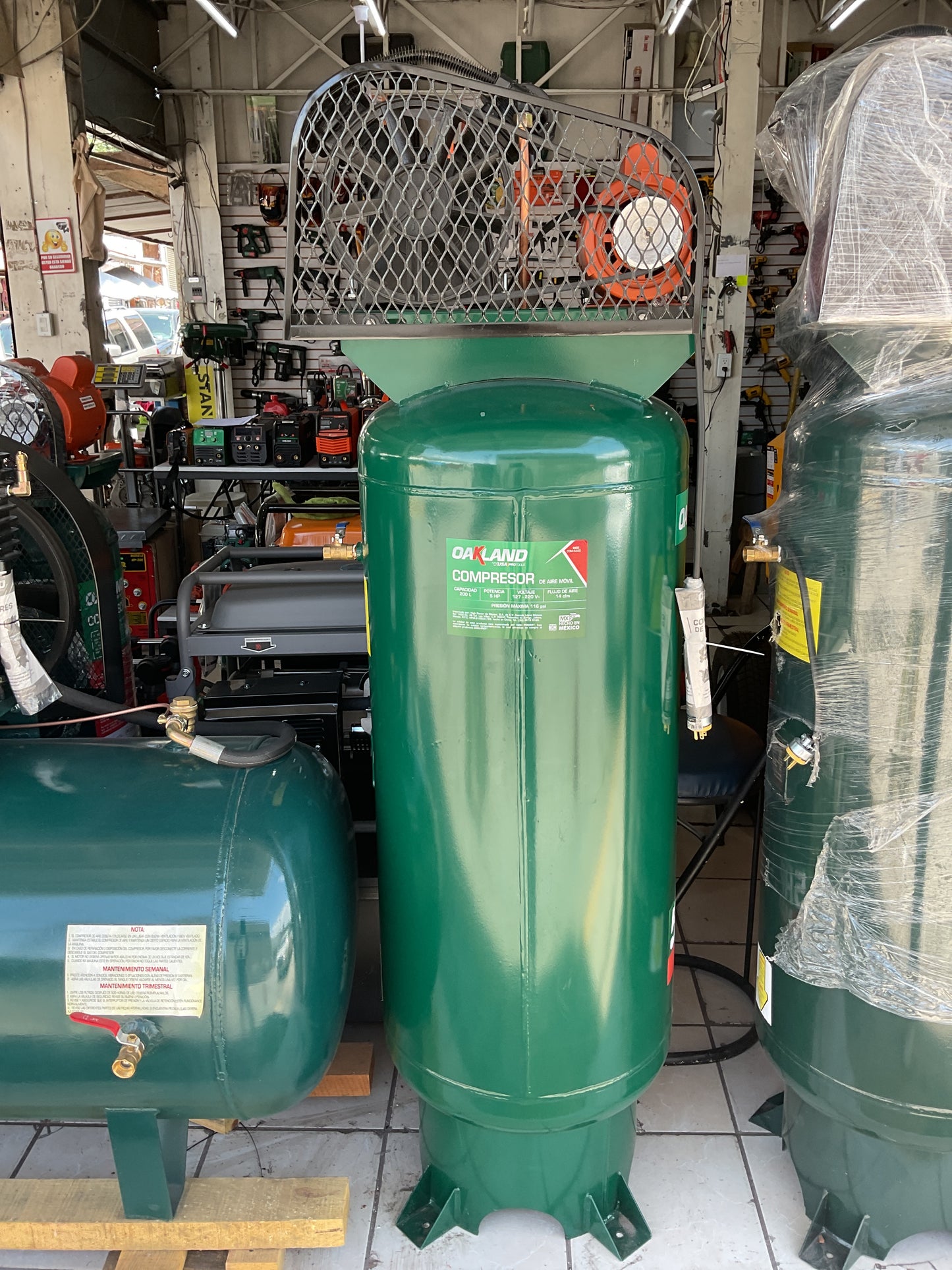 Compresor de 60gal 3HP OAKLAND