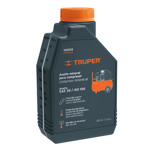 Aceite para Compresor 1 L TRUPER