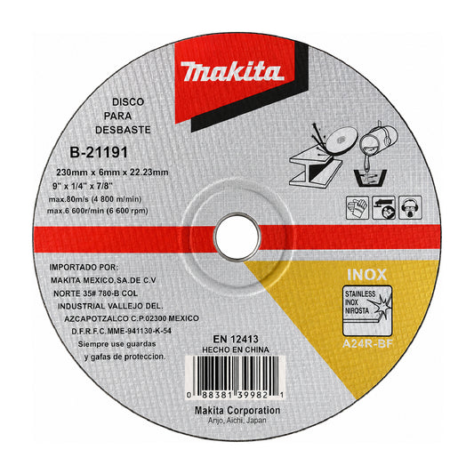 Disco para Desbaste 9" MAKITA