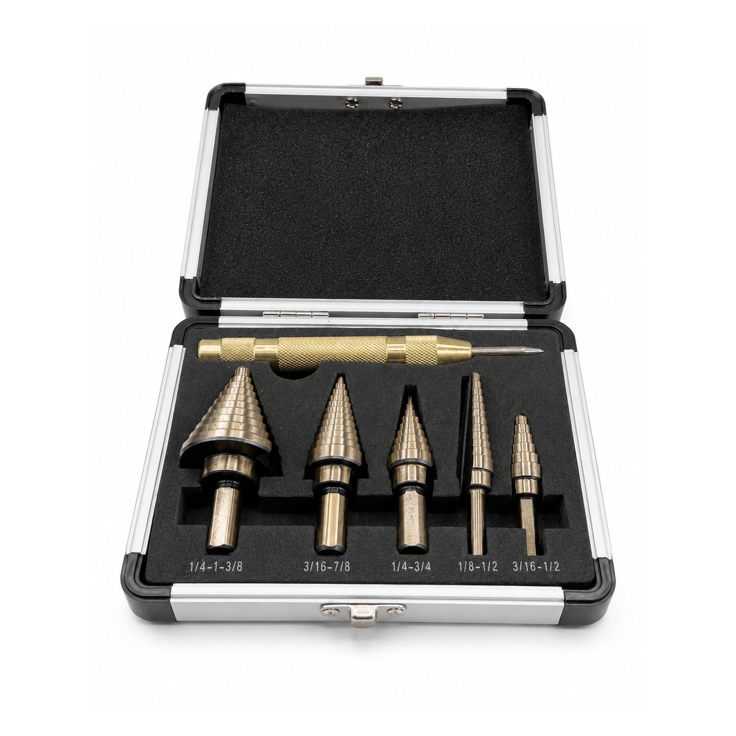 Kit de Brocas Escalonadas 6 Piezas
