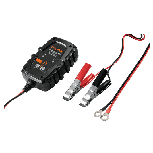Cargador Mantenedor de Baterías 1A 6/12V TRUPER