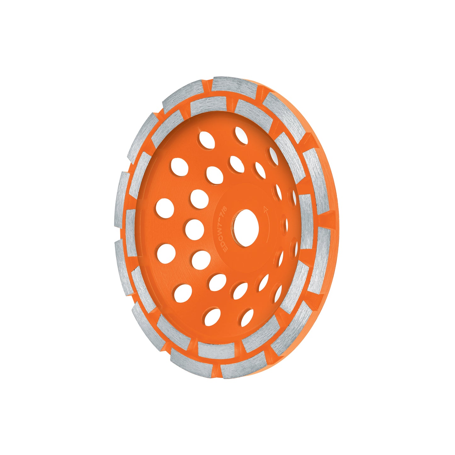 Copa de Diamante Doble Hilera 7" x 7/8" TRUPER