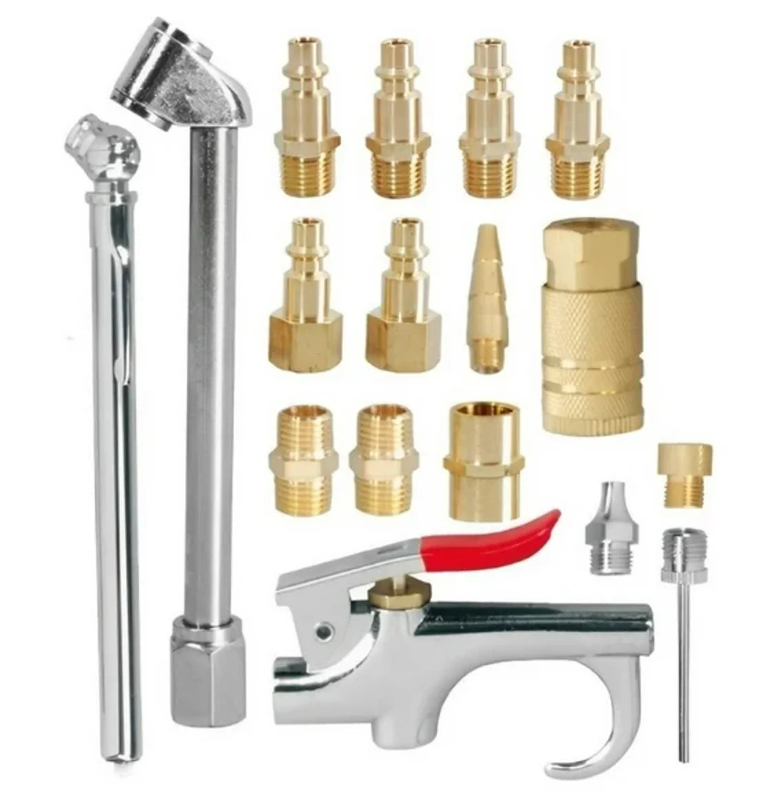 Kit de Accesorios de Aire para Compresor 18 Piezas HIGH POWER