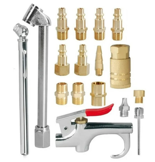Kit de Accesorios de Aire para Compresor 18 Piezas HIGH POWER
