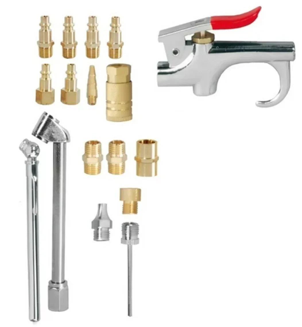 Kit de Accesorios de Aire para Compresor 18 Piezas HIGH POWER