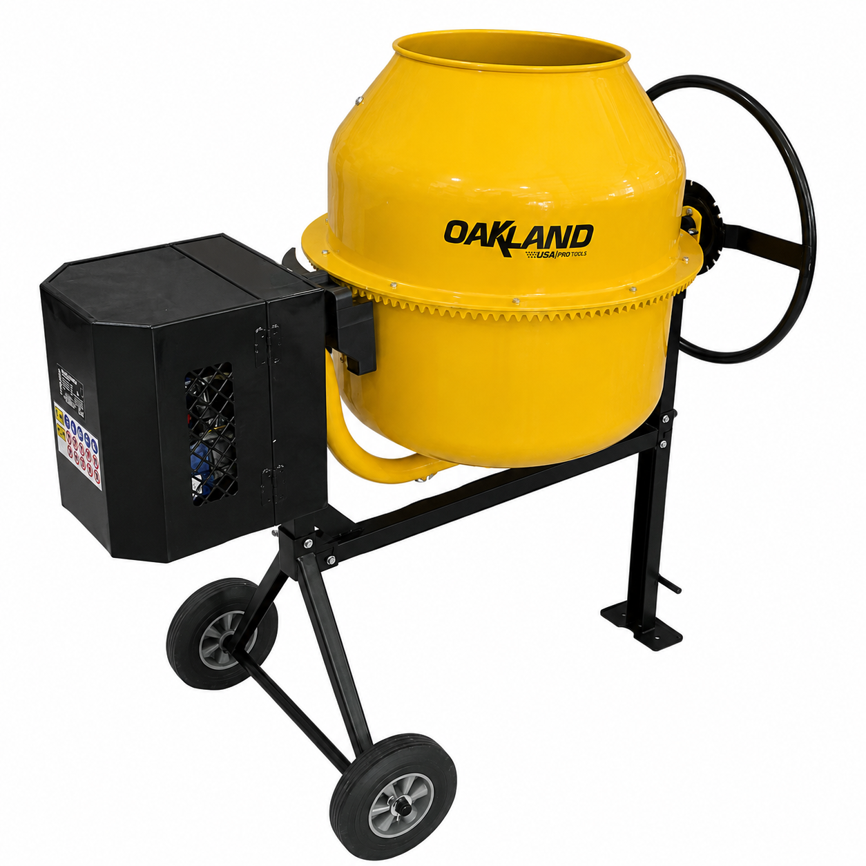 Revolvedora de Concreto con Motor a Gasolina 3 HP 200 L OAKLAND