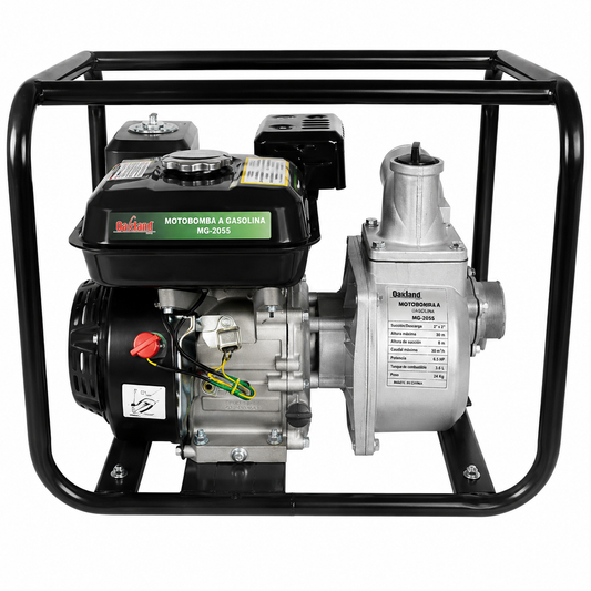 Motobomba a Gasolina 2" x 2" 6.5 HP OAKLAND