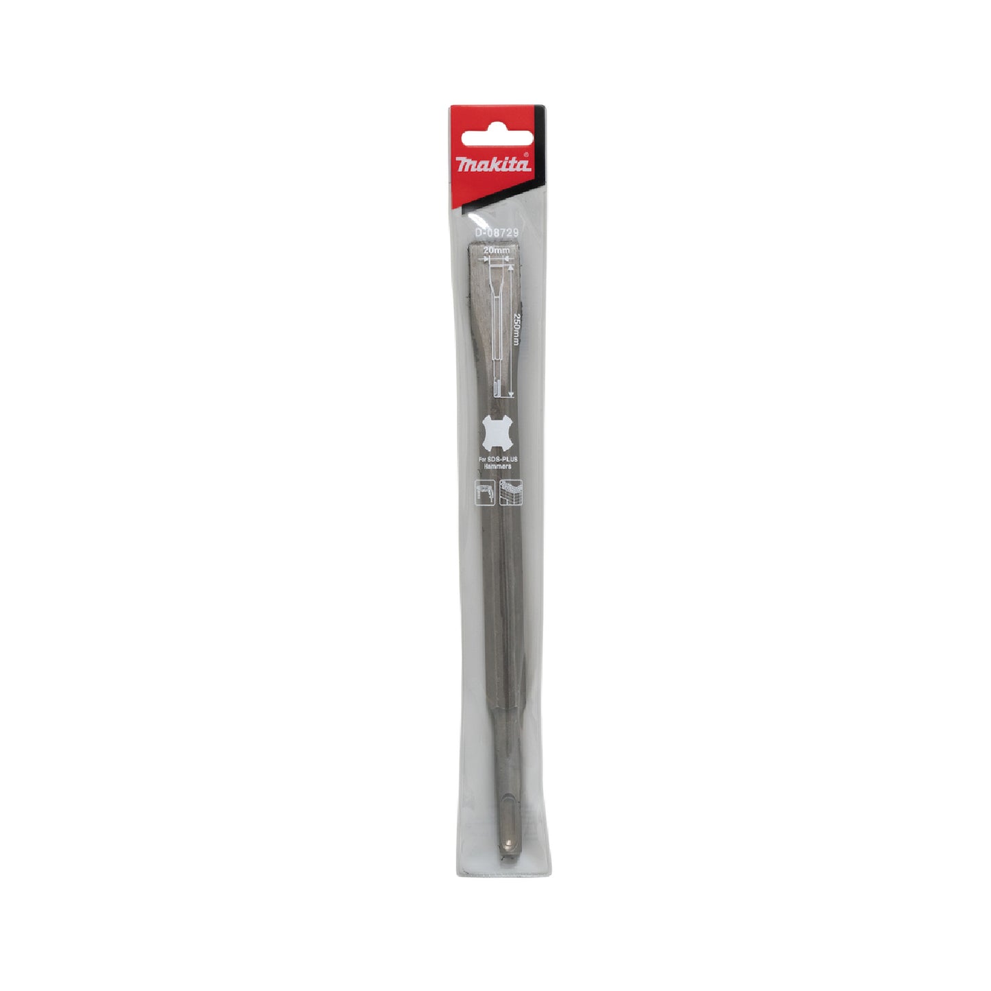 Cincel Plano SDS Plus 20 x 250 mm MAKITA