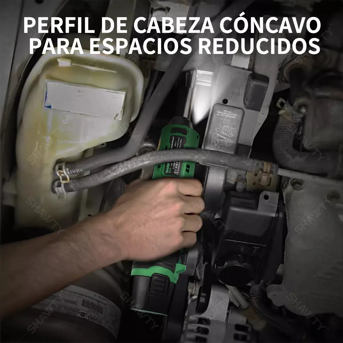 Llave Matraca Inalámbrica 3/8" con Batería SHAWTY