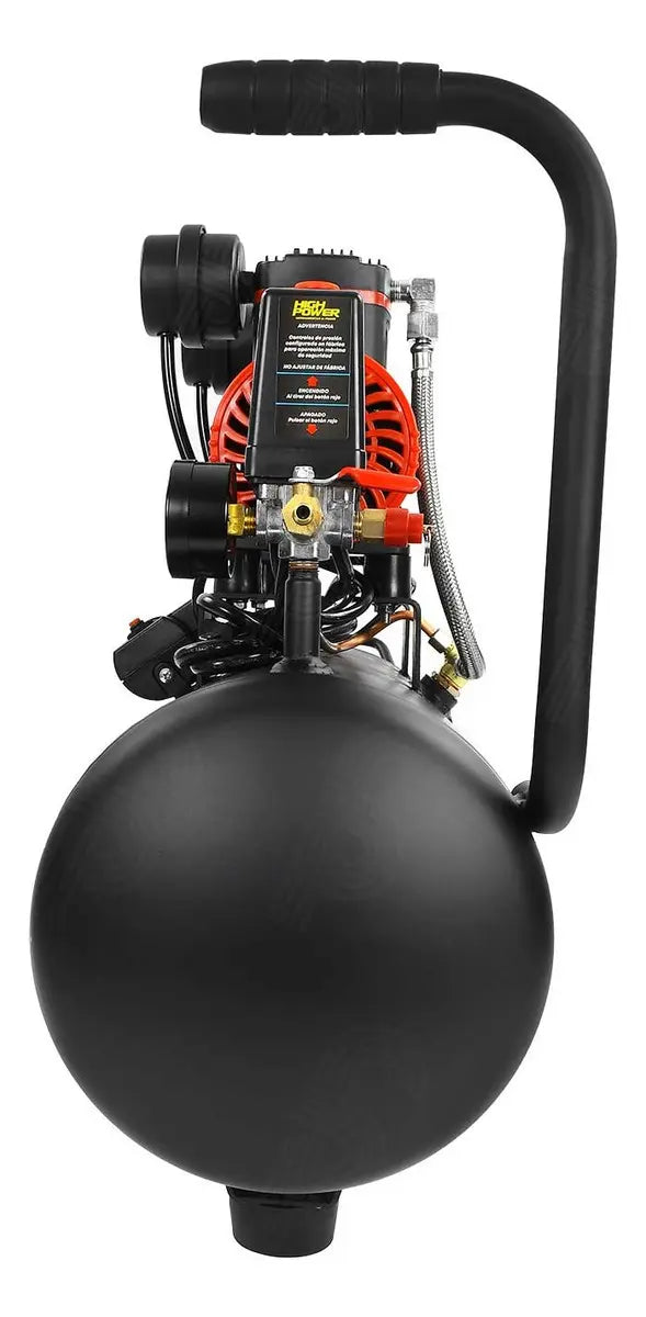 Compresor Libre de Aceite 1 HP 24 L Silencioso HIGH POWER