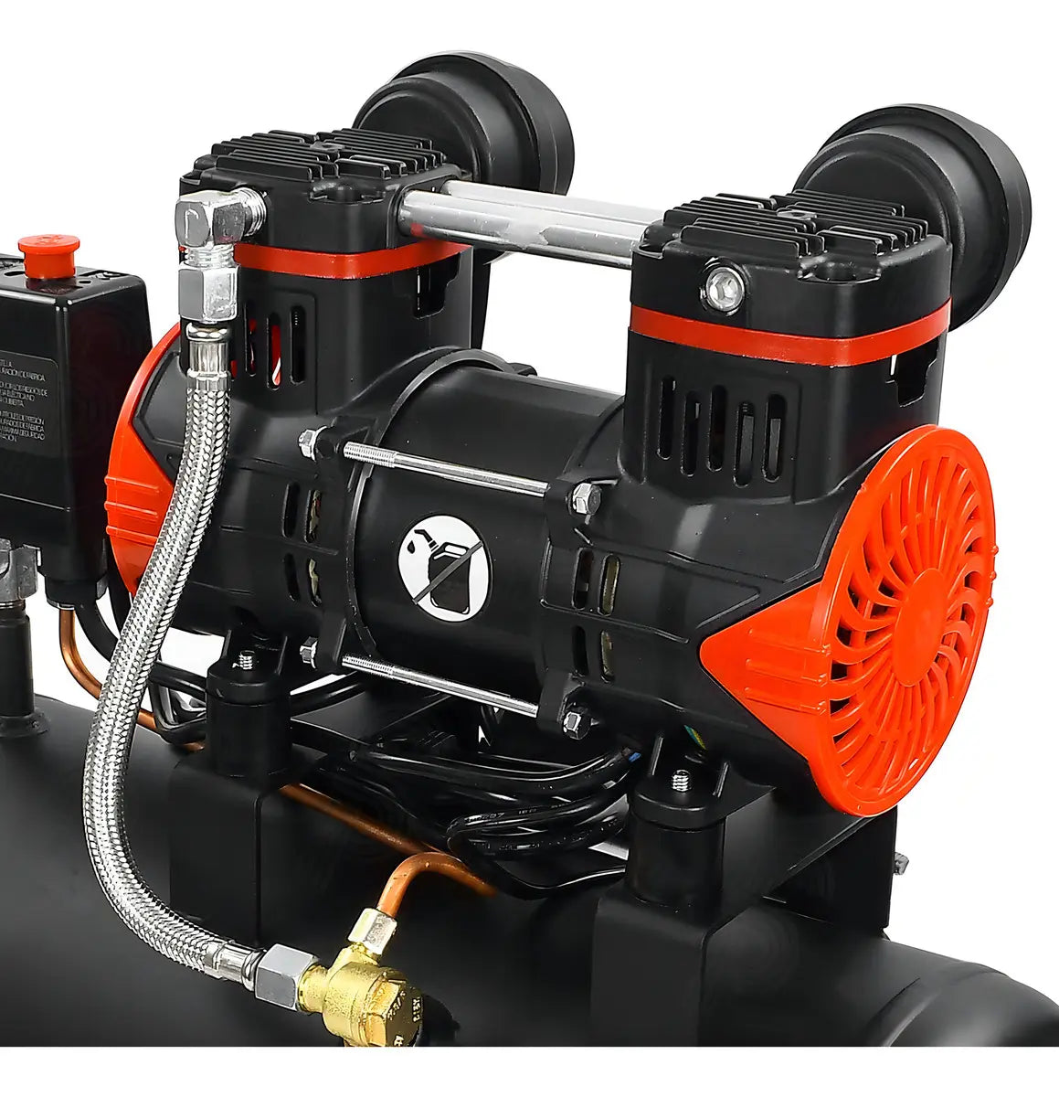 Compresor Libre de Aceite 1 HP 24 L Silencioso HIGH POWER