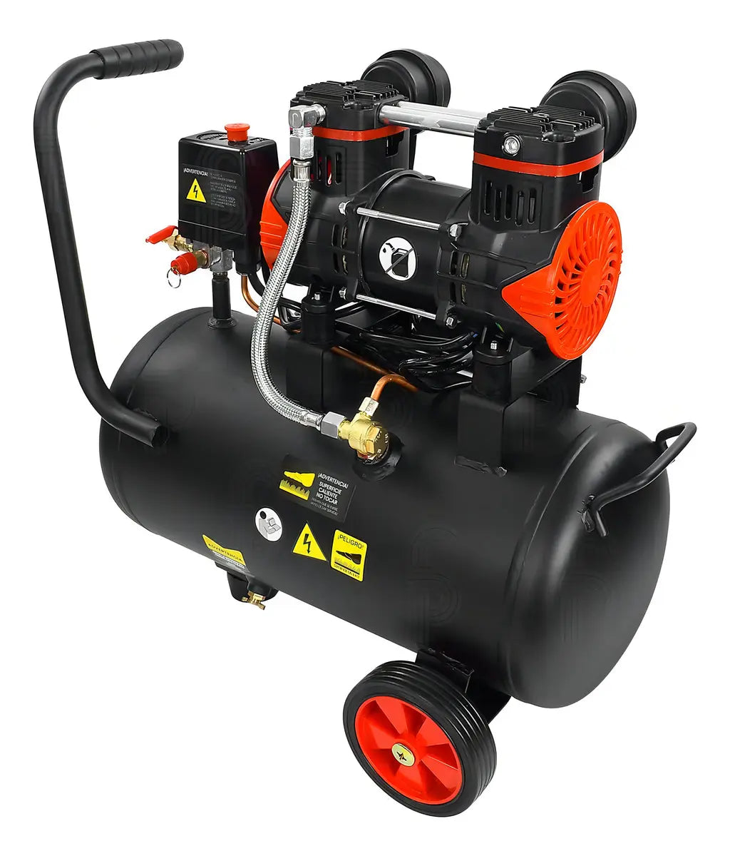 Compresor Libre de Aceite 1 HP 24 L Silencioso HIGH POWER