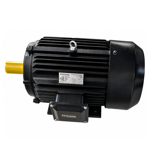 Motor Eléctrico Trifásico 10 HP 220/440 V 1755 RPM ELECTROMEX