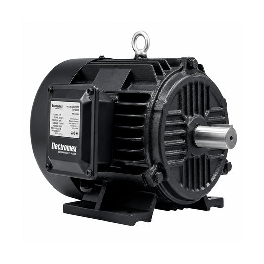 Motor Eléctrico Trifásico 5 HP 220/440 V ELECTROMEX