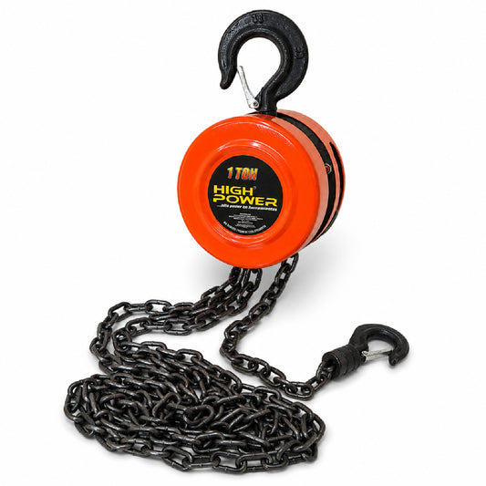 Garrucha Chainblock de Cadena 1 Tonelada HIGH POWER