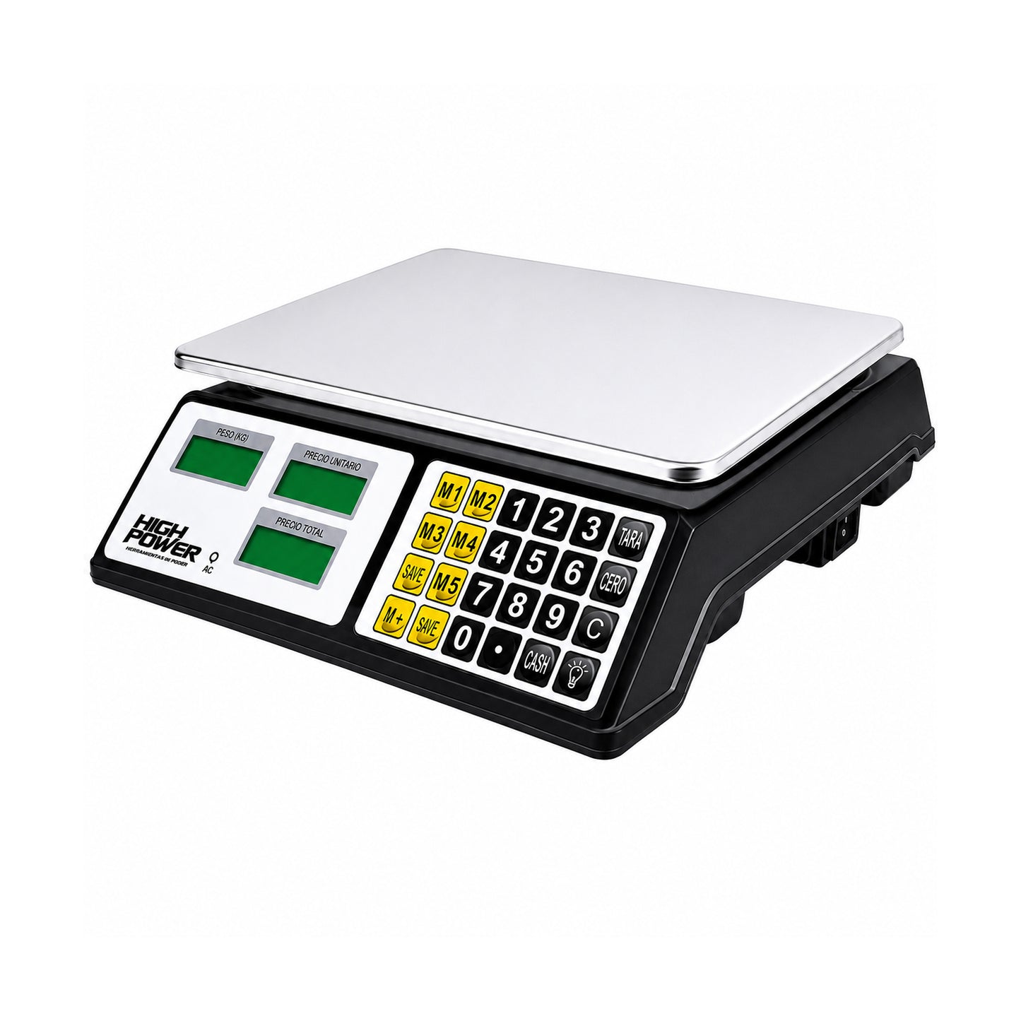 Báscula Digital Recargable 40 kg HIGH POWER