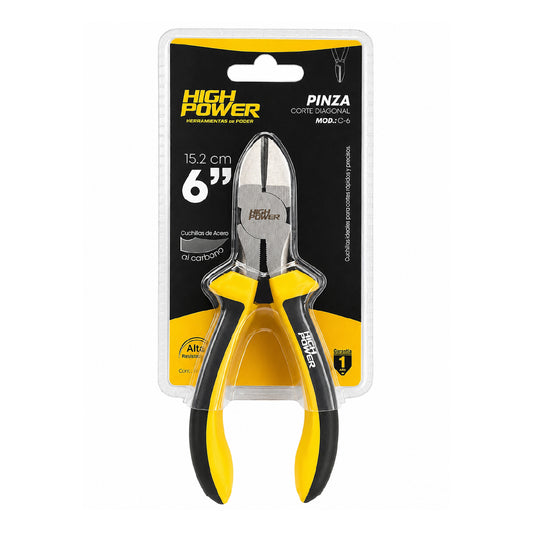 Pinza de Corte Diagonal 6" HIGH POWER