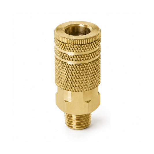 Cople Rápido Macho 1/4" para Manguera de Aire HIGH POWER