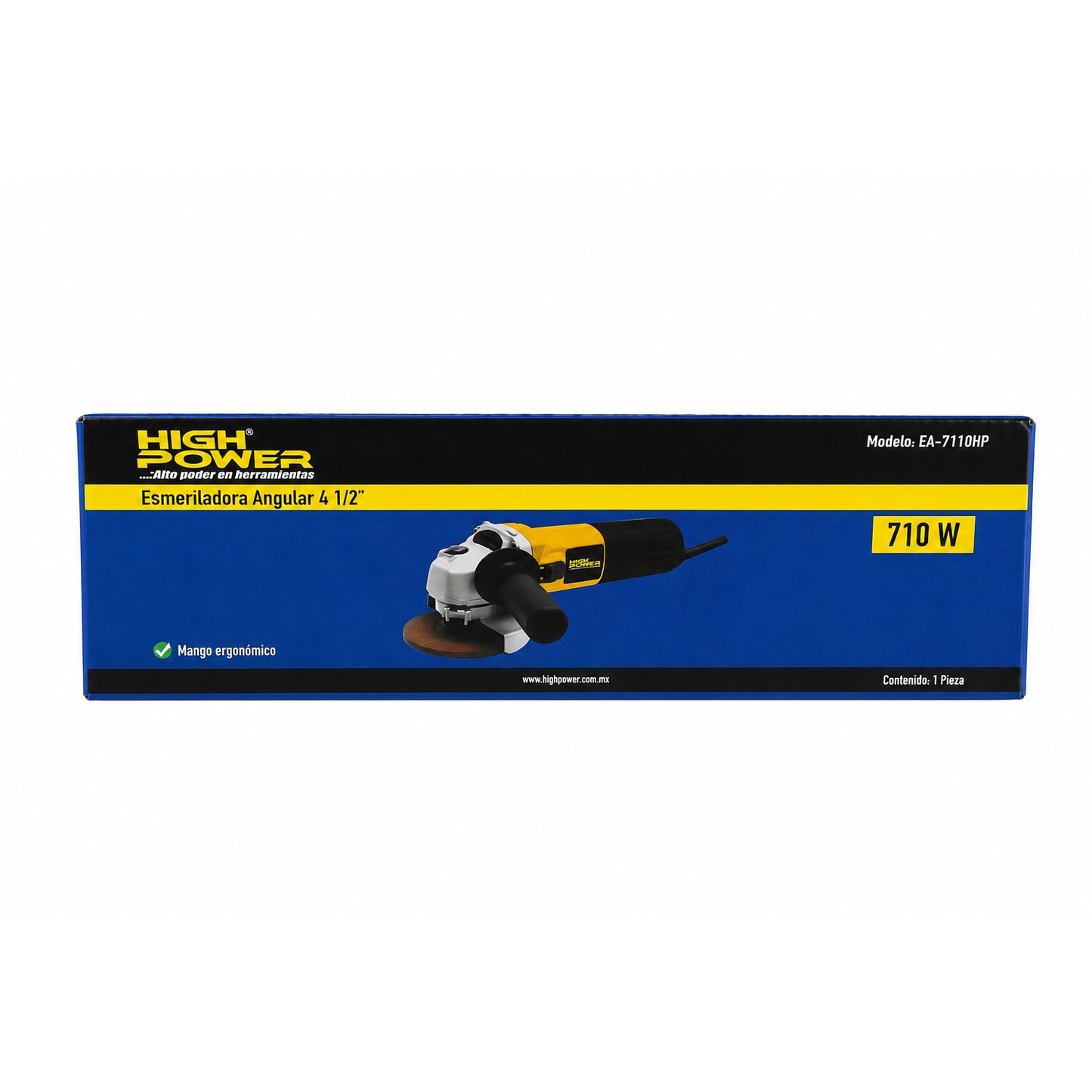 Esmeriladora Angular 4-1/4" 710W HIGH POWER