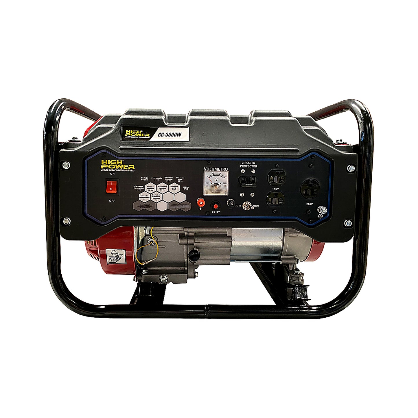 Generador a Gasolina 3000 W 110/220 V HIGH POWER