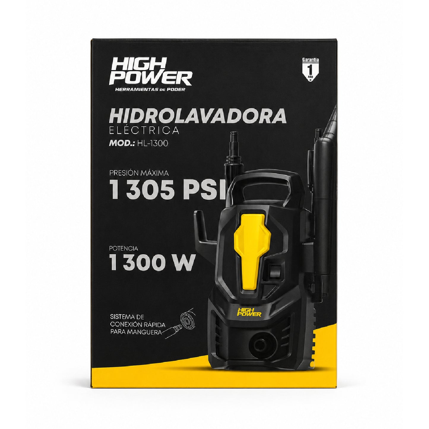 Hidrolavadora Eléctrica 1300 W 1305 PSI HIGH POWER
