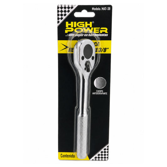 Matraca Reforzada 3/8" HIGH POWER