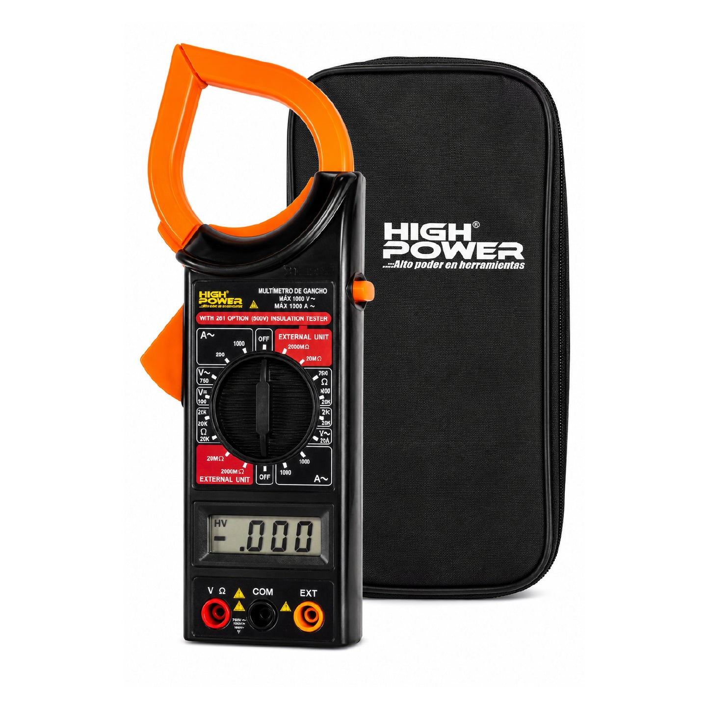 Multimetro de Gancho HIGH POWER