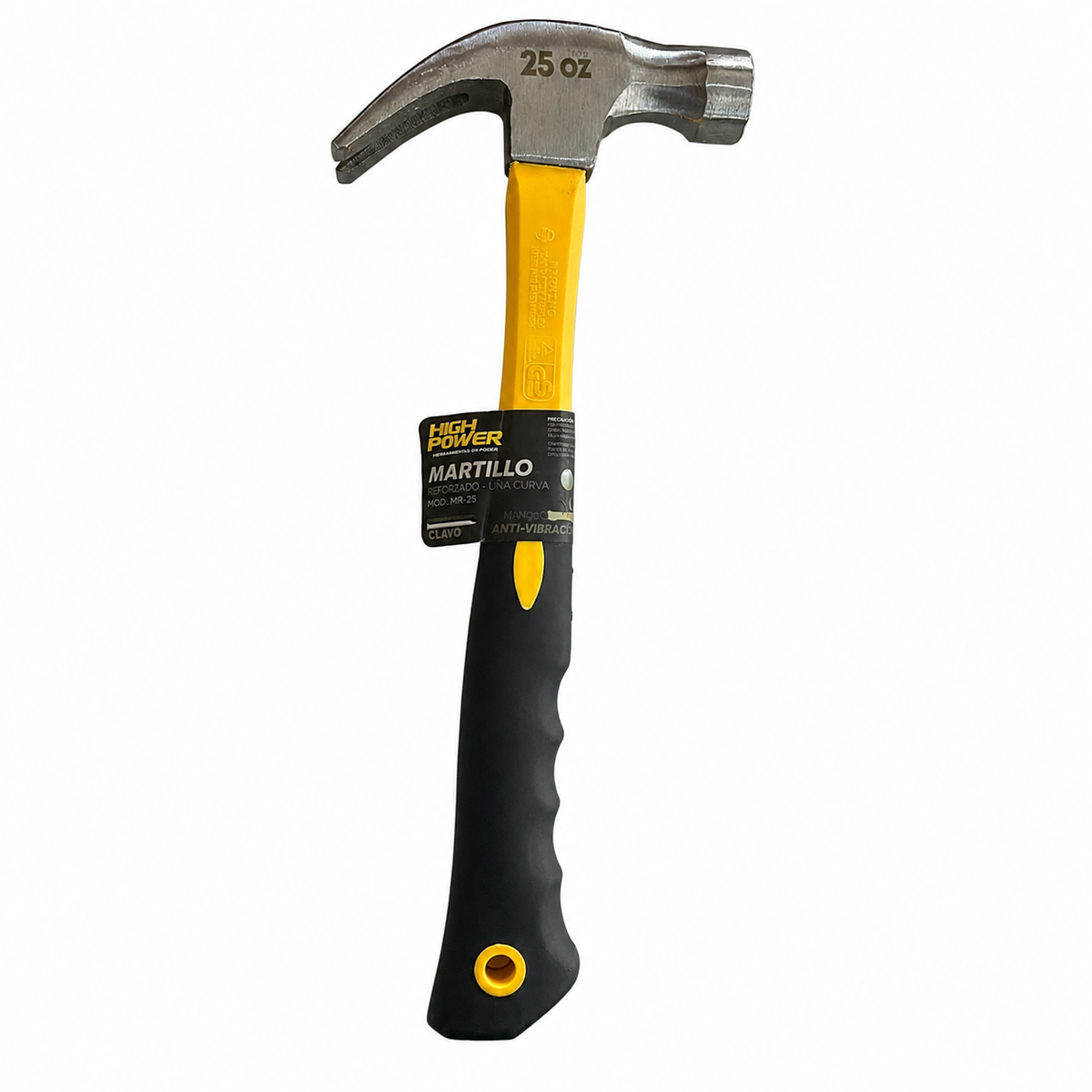 Martillo Reforzado 25 oz Curvo HIGH POWER