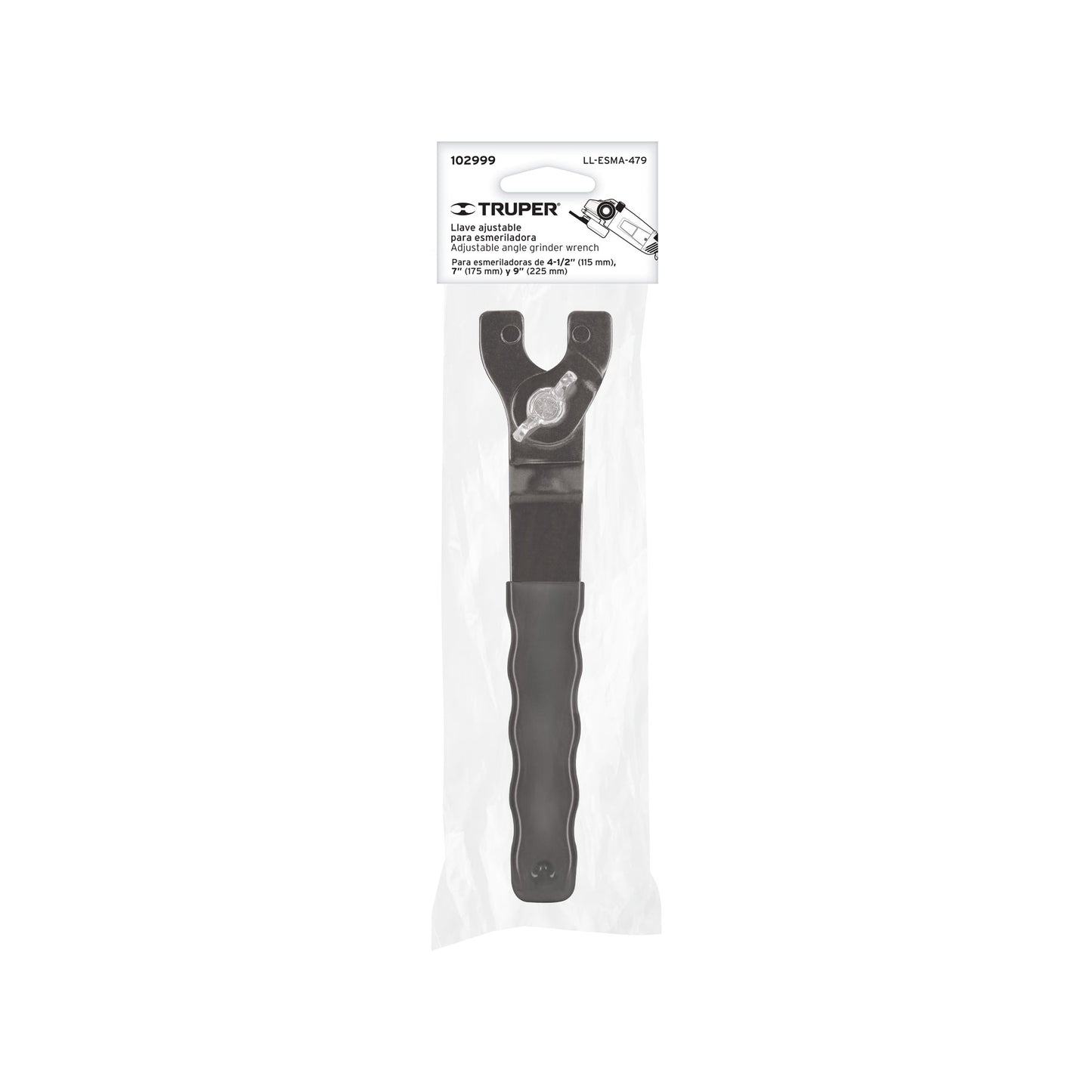 Llave Ajustable para Esmeriladora TRUPER