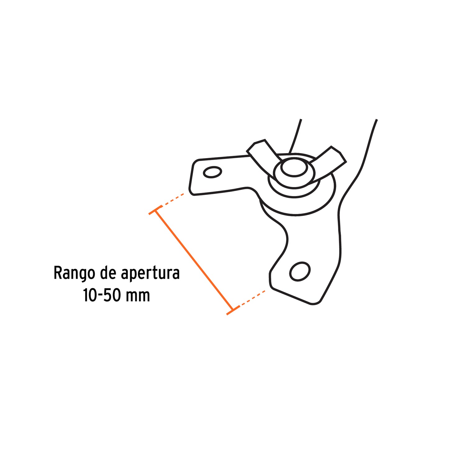 Llave Ajustable para Esmeriladora TRUPER