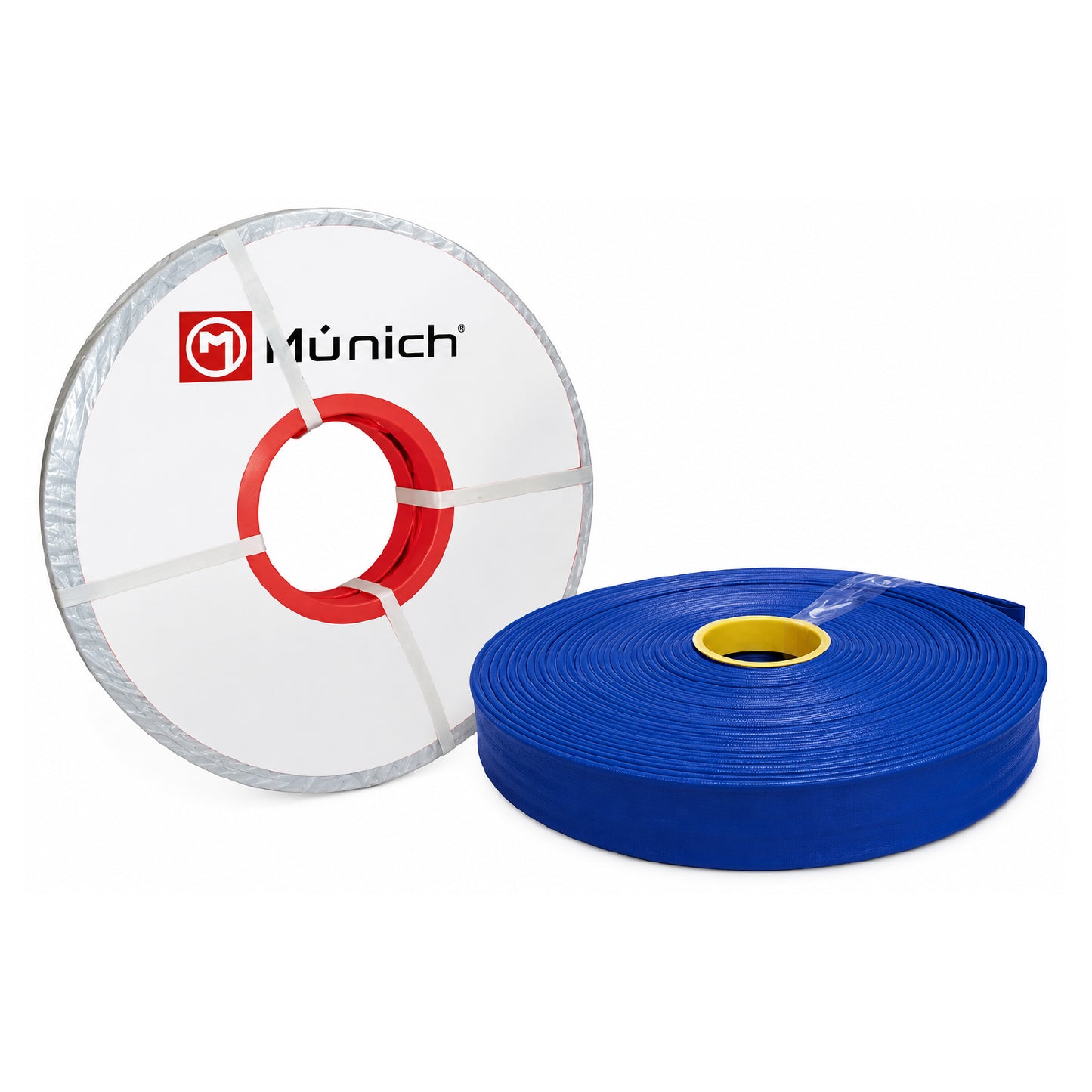 Manguera Plana para Bombeo 3" x 50 m MUNICH