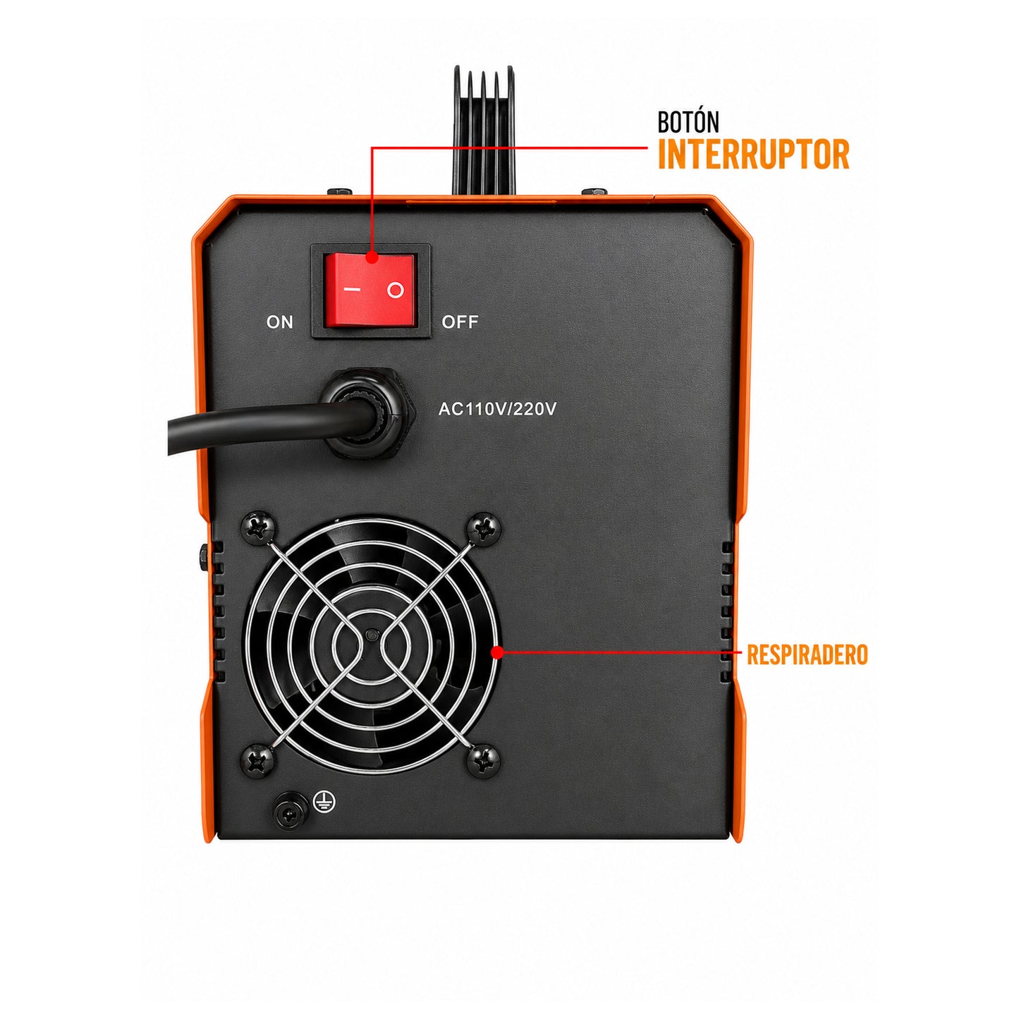 Soldadora Inversora Multiproceso MIG/MAG/MMA/TIG 160 A MÚNICH