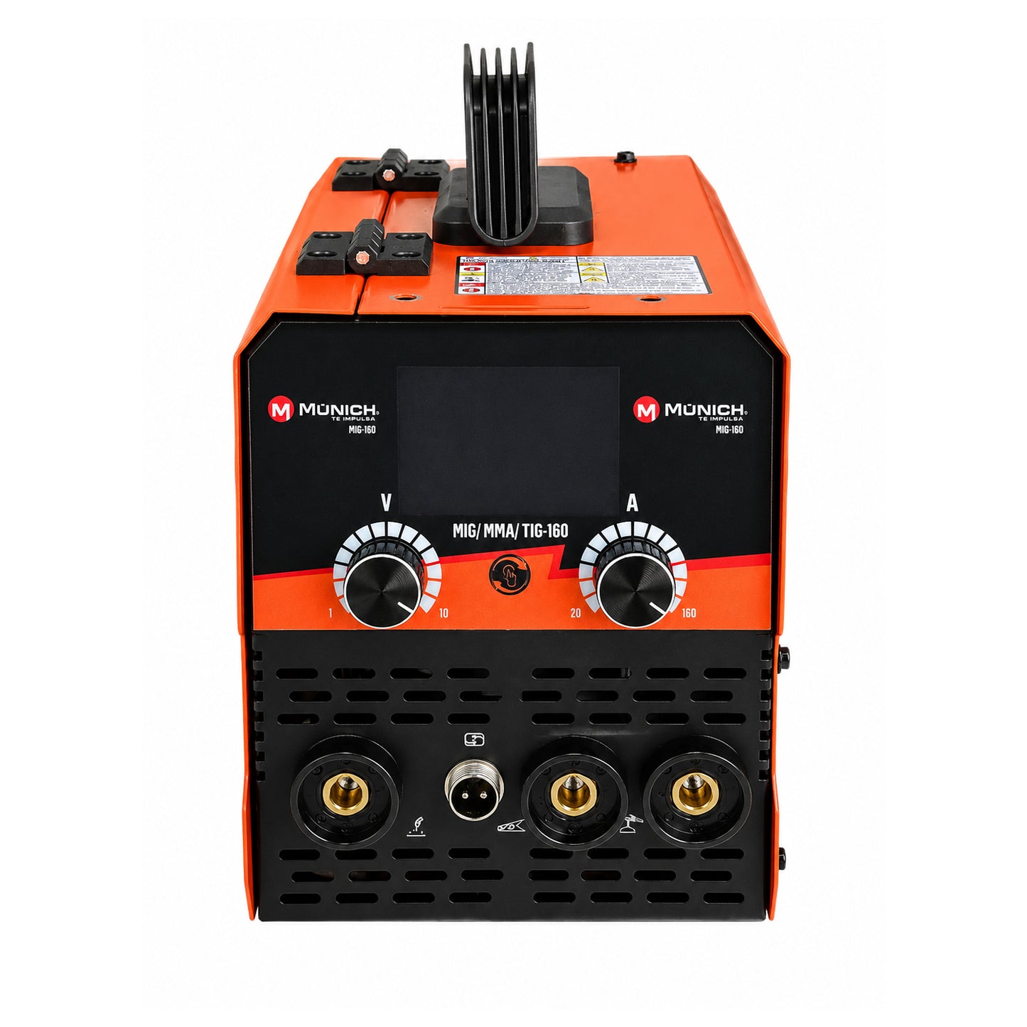 Soldadora Inversora Multiproceso MIG/MAG/MMA/TIG 160 A MÚNICH