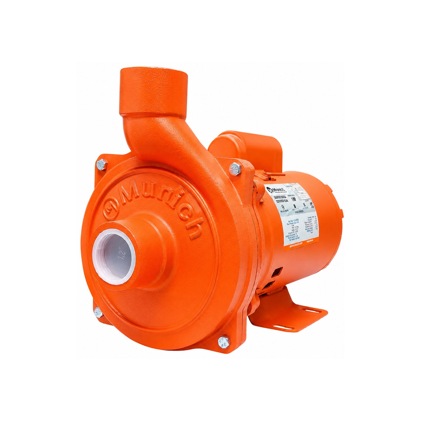 Bomba Centrífuga 1 HP para Agua MUNICH