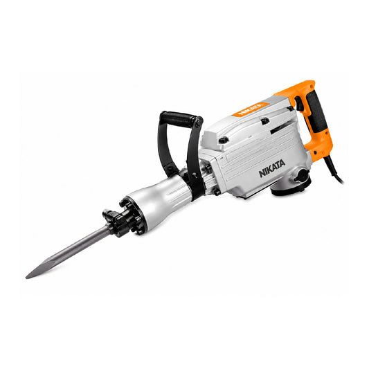 Martillo Demoledor 1520W 45J con Maletín NIKATA