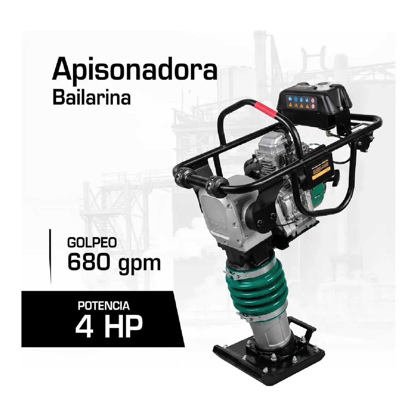 Apisonadora Bailarina 4 HP 149 cc OAKLAND