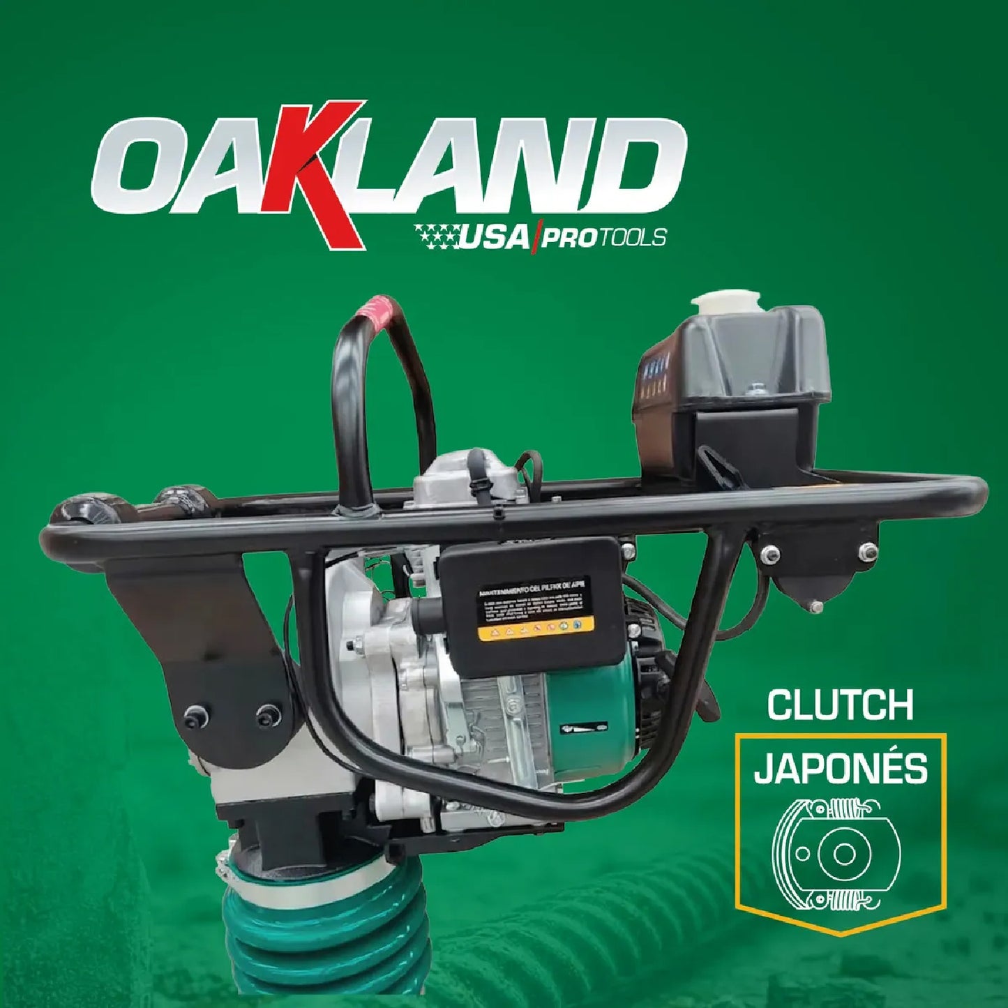 Apisonadora Bailarina 4 HP 149 cc OAKLAND