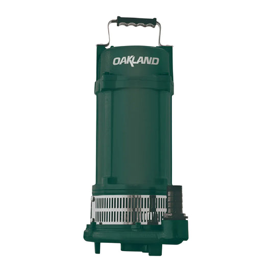 Bomba Sumergible 1 HP con Flotador para Agua Sucia OAKLAND