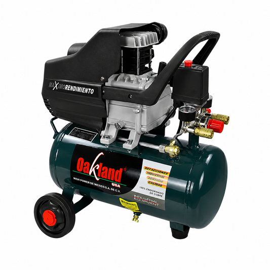 Compresor de Aire 25 L 2.5HP 116 PSI OAKLAND