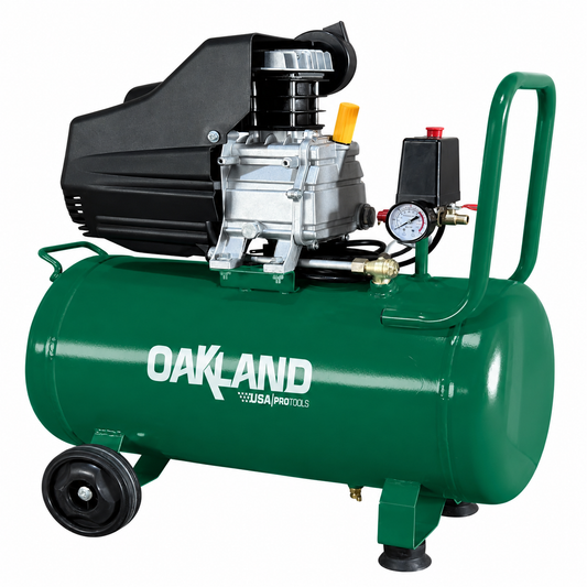 Compresor de Aire Horizontal 50 L 3.5HP 115 PSI OAKLAND