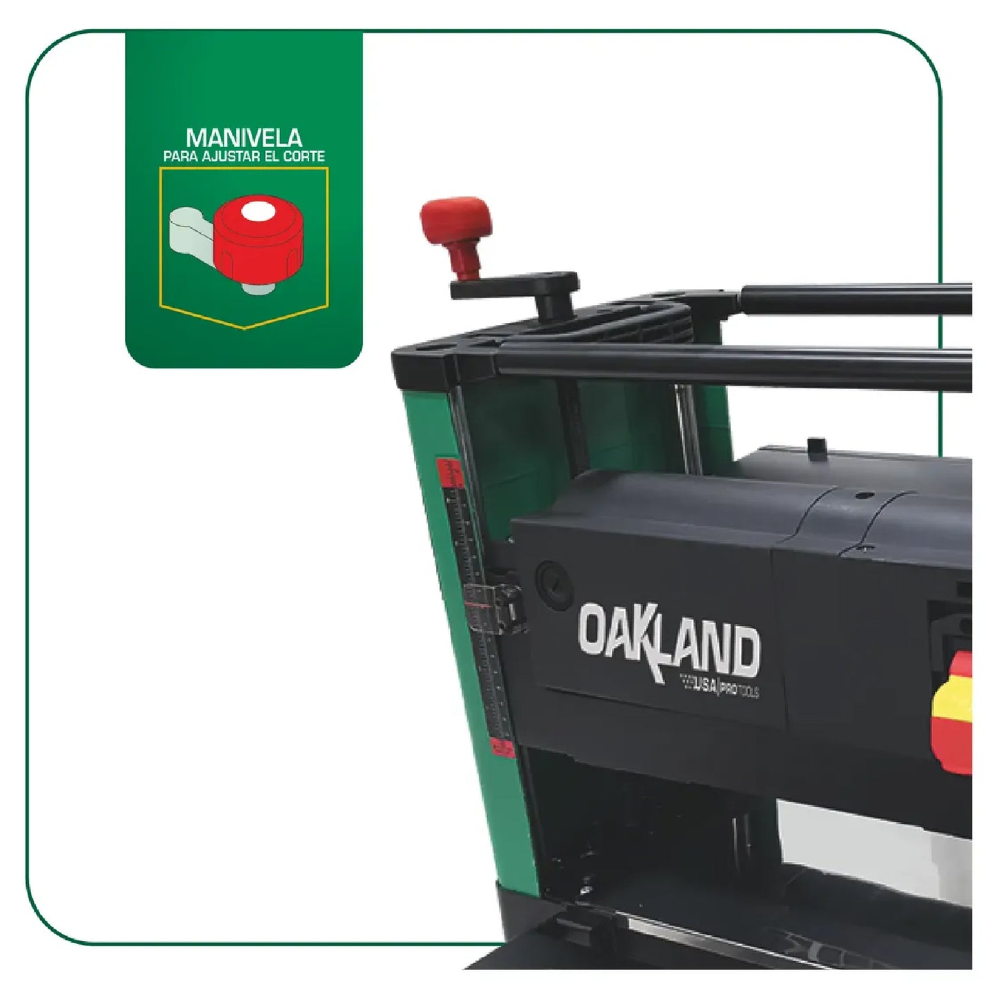 Cepillo de Banco para Madera 13" 2HP OAKLAND